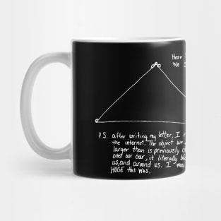 UFO Letter Mug